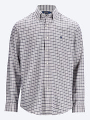 Brushed twill long sleeve shirt ref: