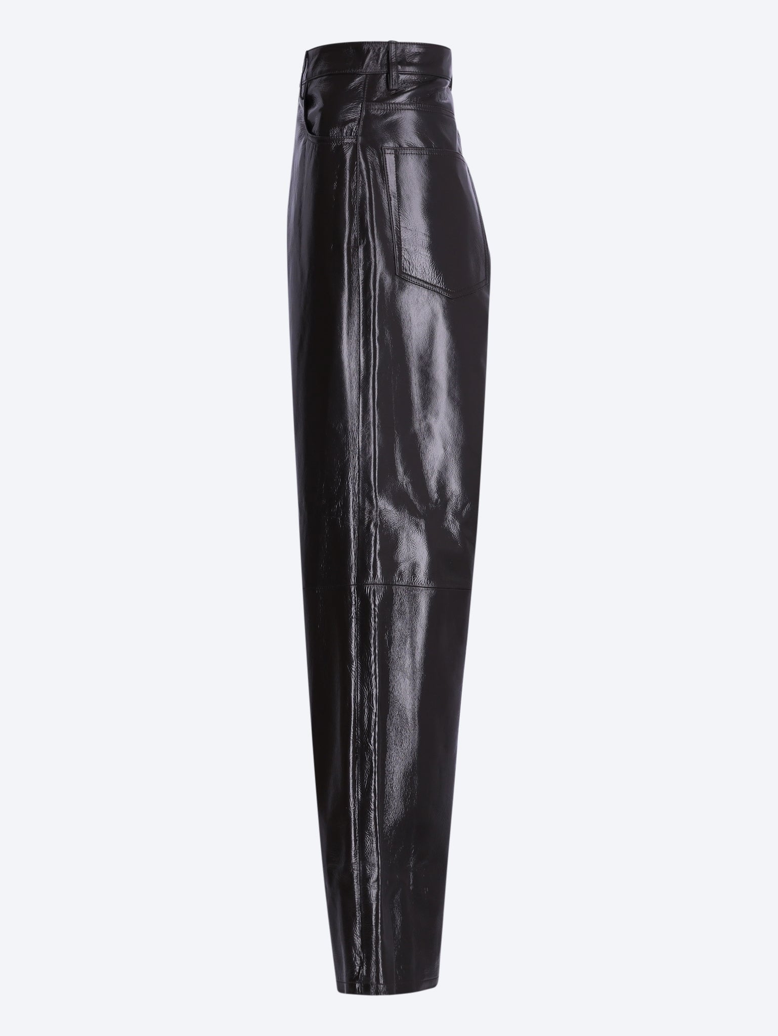 Bruun - lacquer baggy pants 2