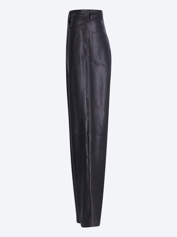 Bruun – Baggy-Hose aus Leder 2