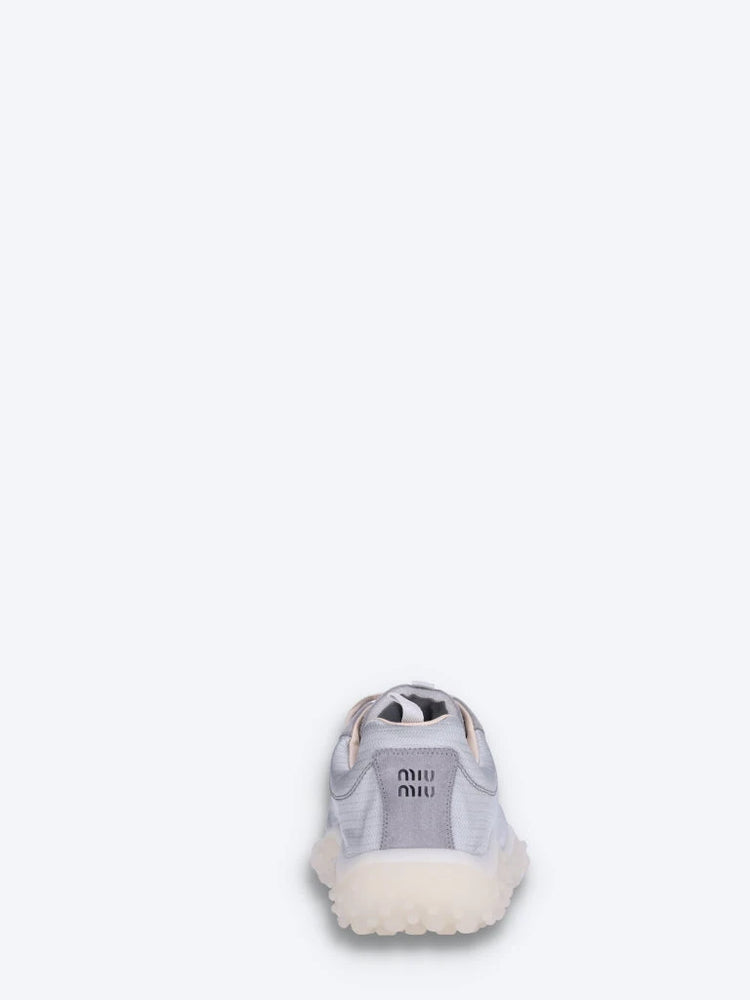 Sneakers aus Bubble-Wildleder aus technischem Stoff 5