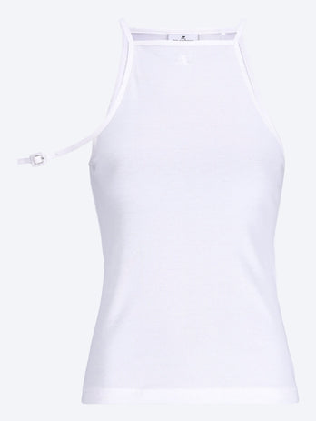 Buckle 90's rib tank top