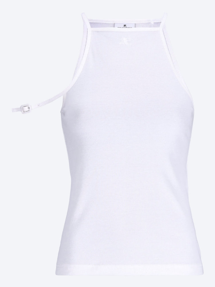 Buckle 90's rib tank top 1