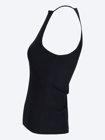 Buckle 90's rib tank top