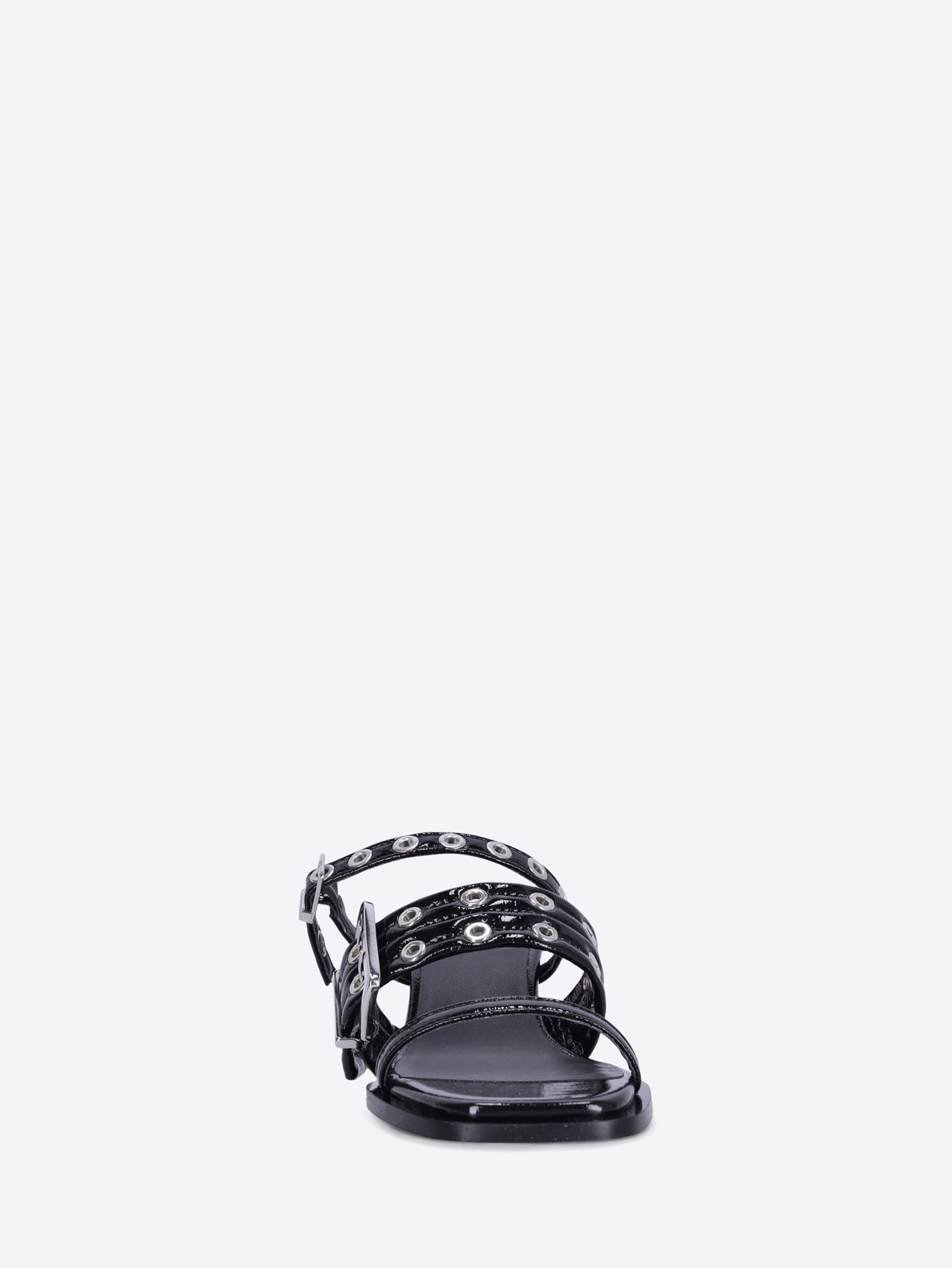 Buckle strap mules 3