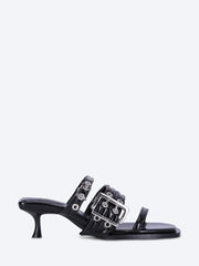 Buckle strap mules ref: