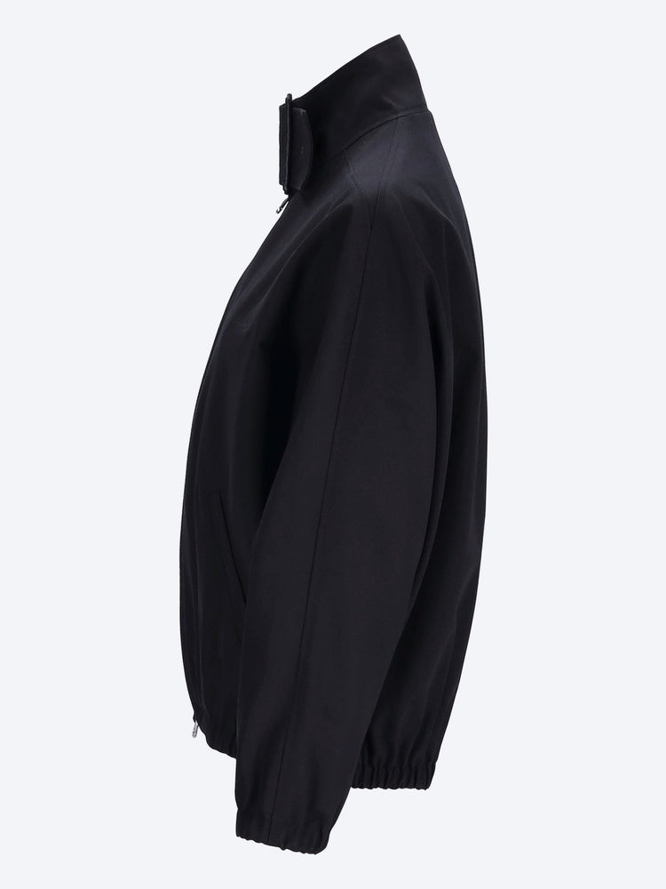 Buckle zipped bomber jacket 2