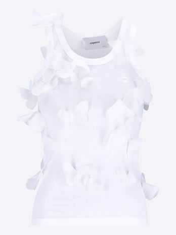Butterfly logo tank top