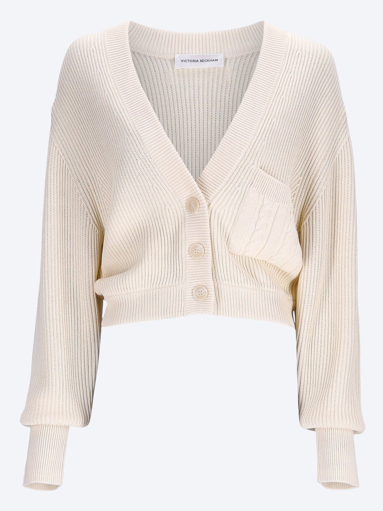 Cable pocket cardigan 1