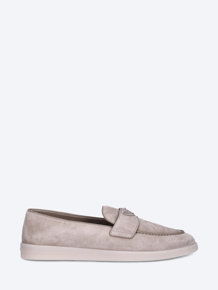 Calf suede loafers 1