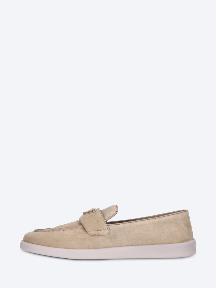 Suede leather loaffers 4