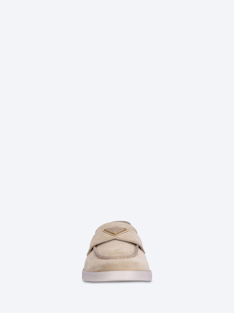 Suede leather loaffers 3