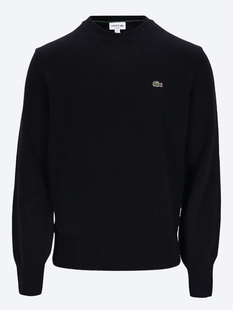 Pull à tége de laine cardée 1