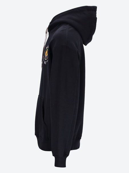 Casa way embroidered hoodie