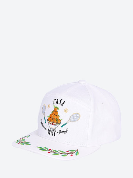 Casa way laurel embroidered cap