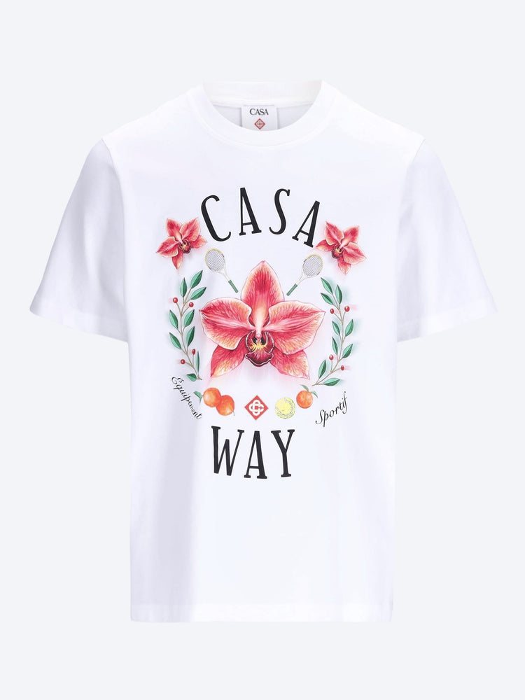 Casa way orchid classic t-shirt 1