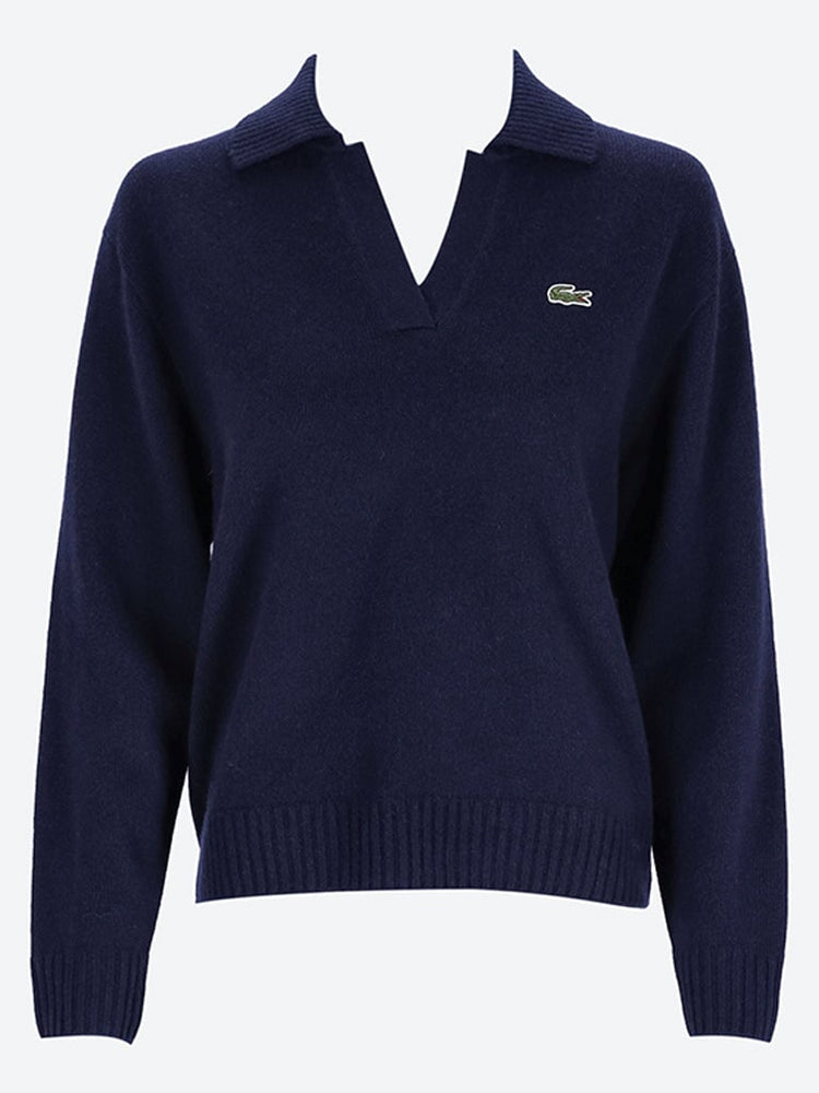 LACOSTE WOMEN CLOTHING CREWNECK SWEATERS Pull en cachemire