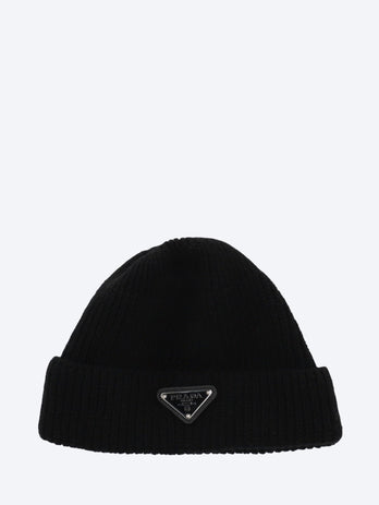 Casqueur de logo Prada Wool Prada