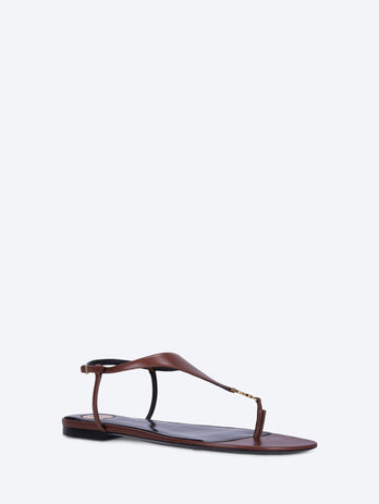 Cassandra smooth leather sandals