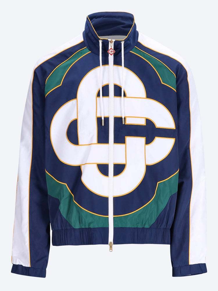 Cc applique colourblock windbreaker jacket 1