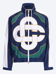Cc applique colourblock windbreaker jacket ref: