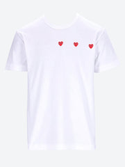CDG Play T-shirt Heart ref: