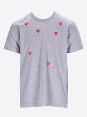 CDG Play Beaucoup de t-shirts de coeur ref:
