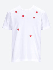 CDG Play Beaucoup de t-shirts de coeur ref: