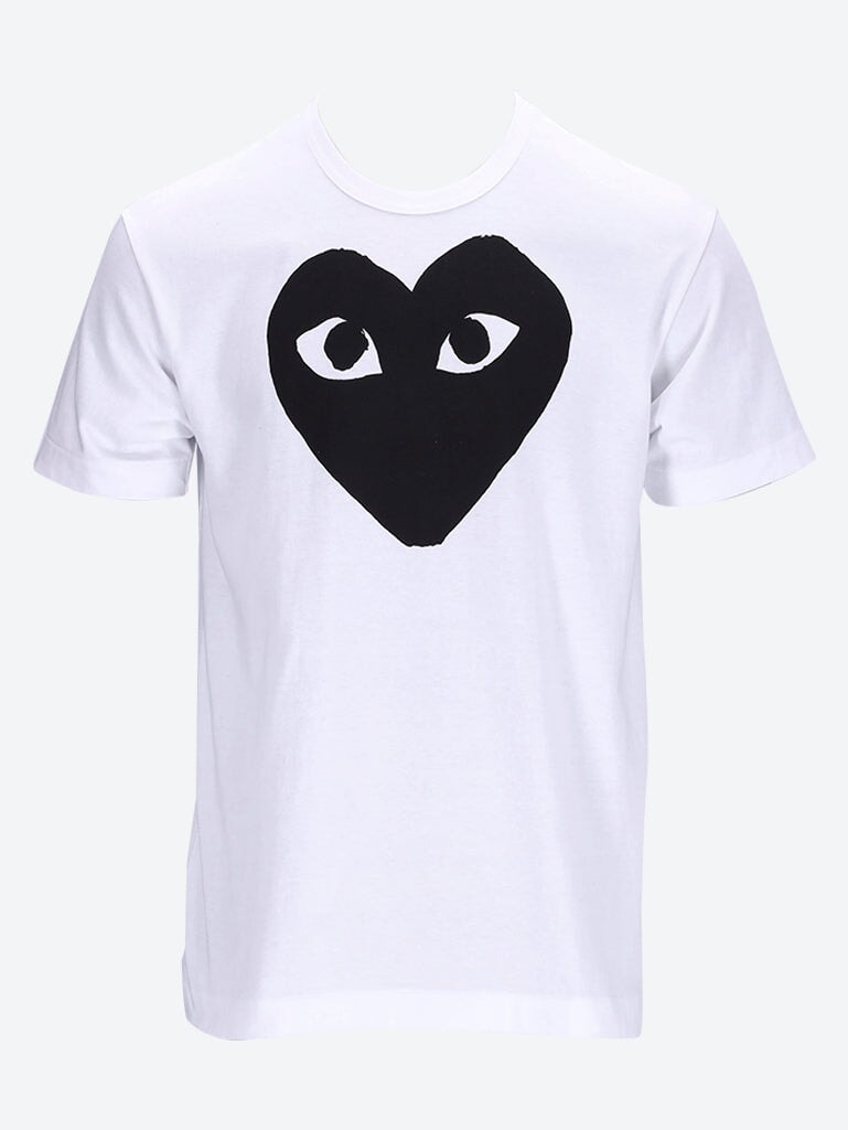 Cdg play t-shirt black heart 1