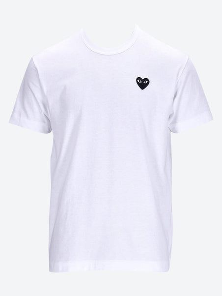 Cdg play t-shirt black heart