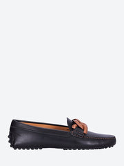 Chain rubber calfskin loafers ref: