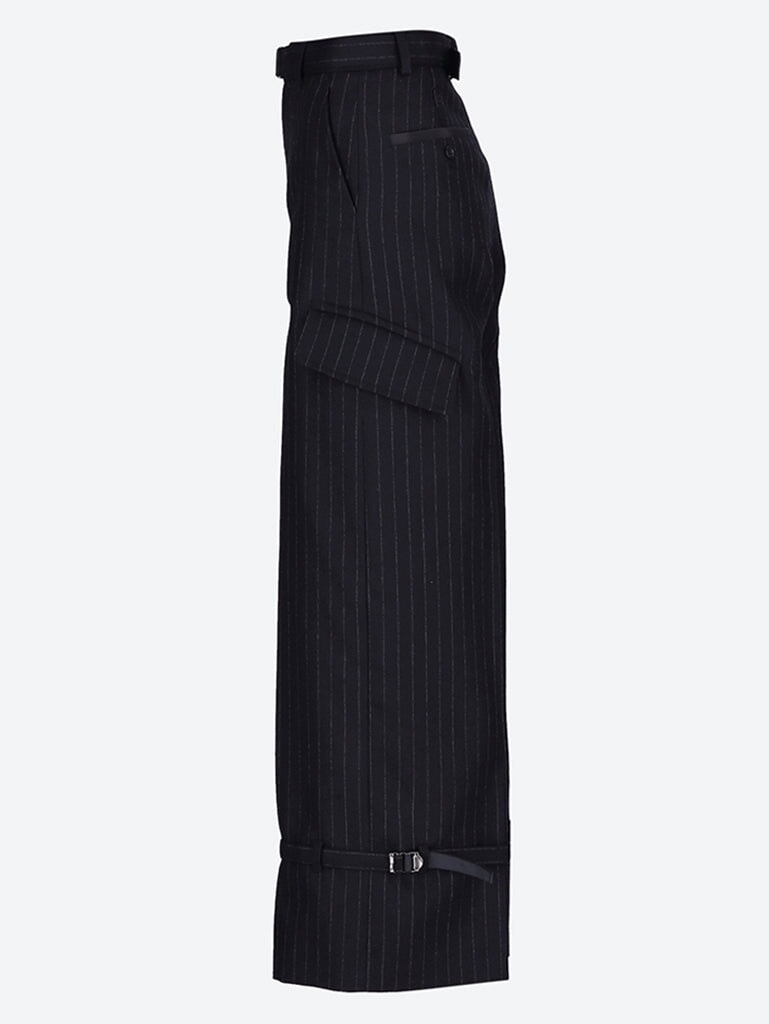 Chalk stripe pants 2