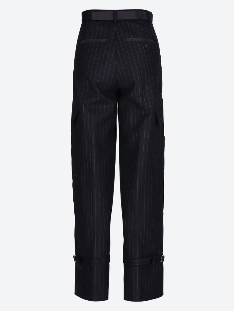 Chalk stripe pants 3