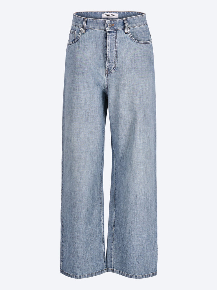 Pantalon chambray 1