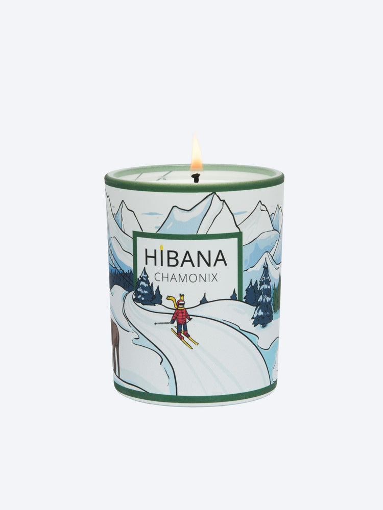 Chamonix candle 1