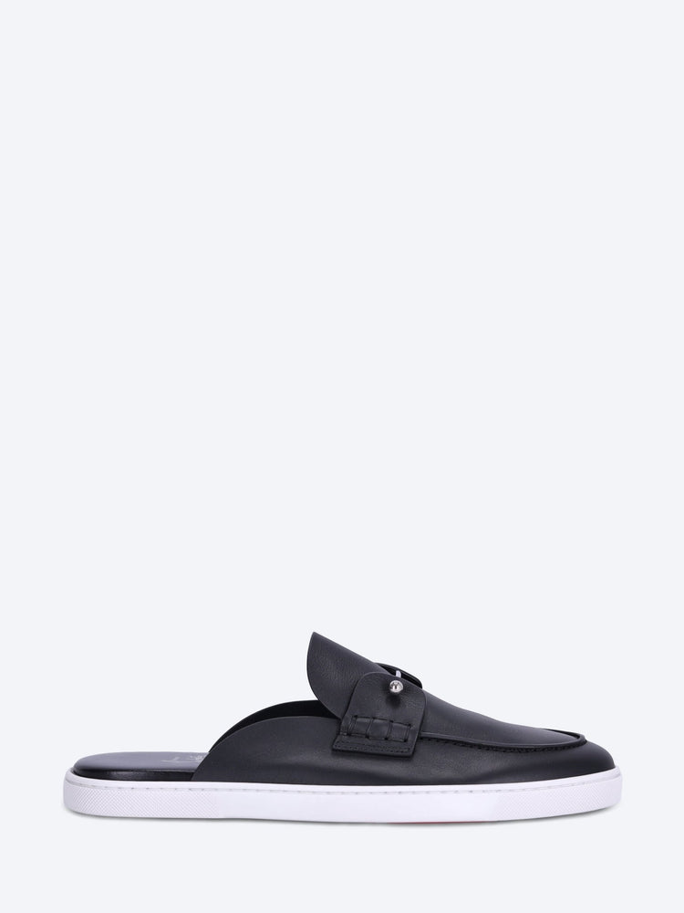 Chanme flache Retourne-Loafer aus Kalbsleder 1