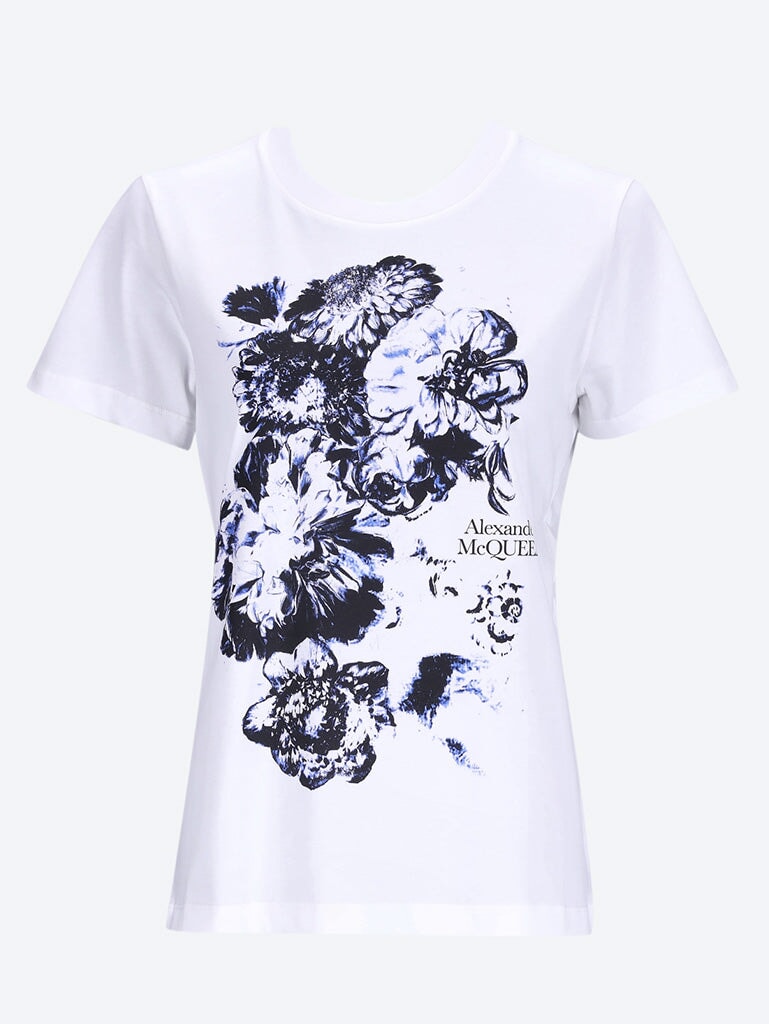 Chiaroscuro flower t-shirt 1