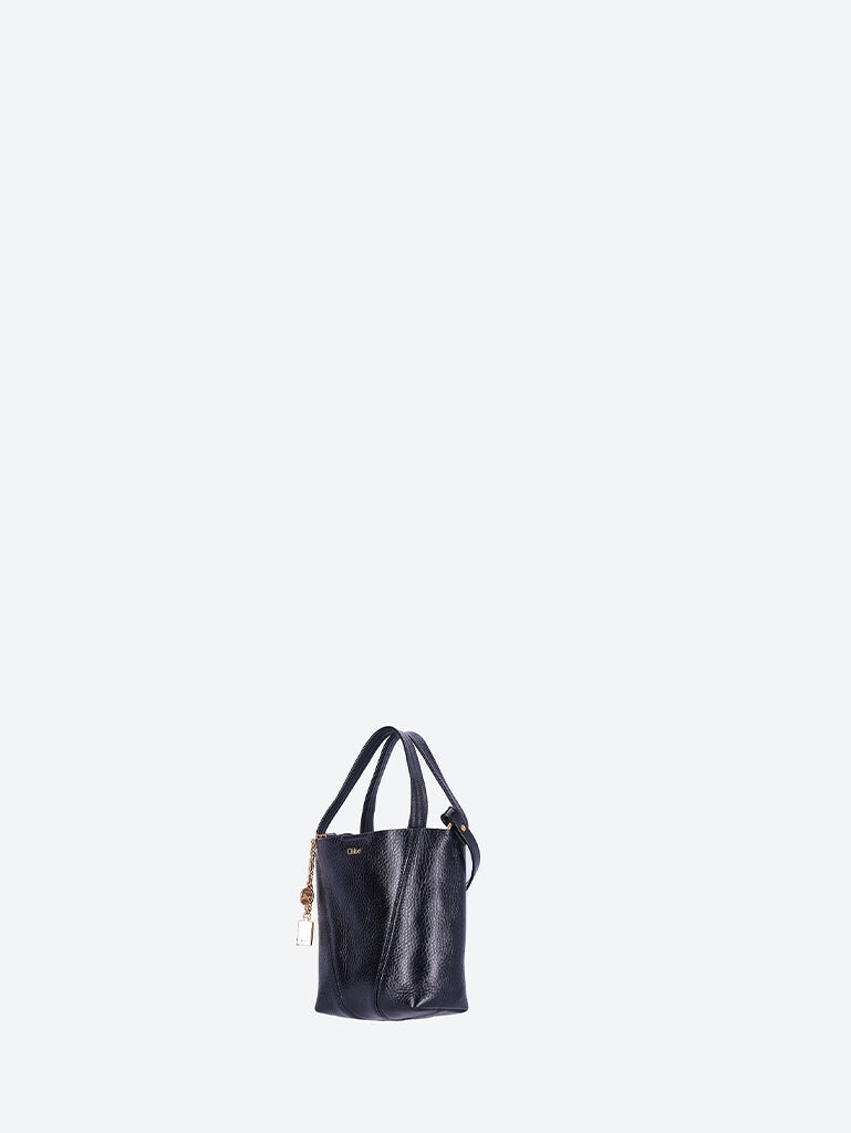 Chloe spin leather small tote bag 3