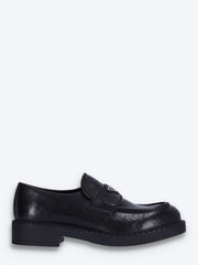Mocassins en cuir brossé chocolat ref: