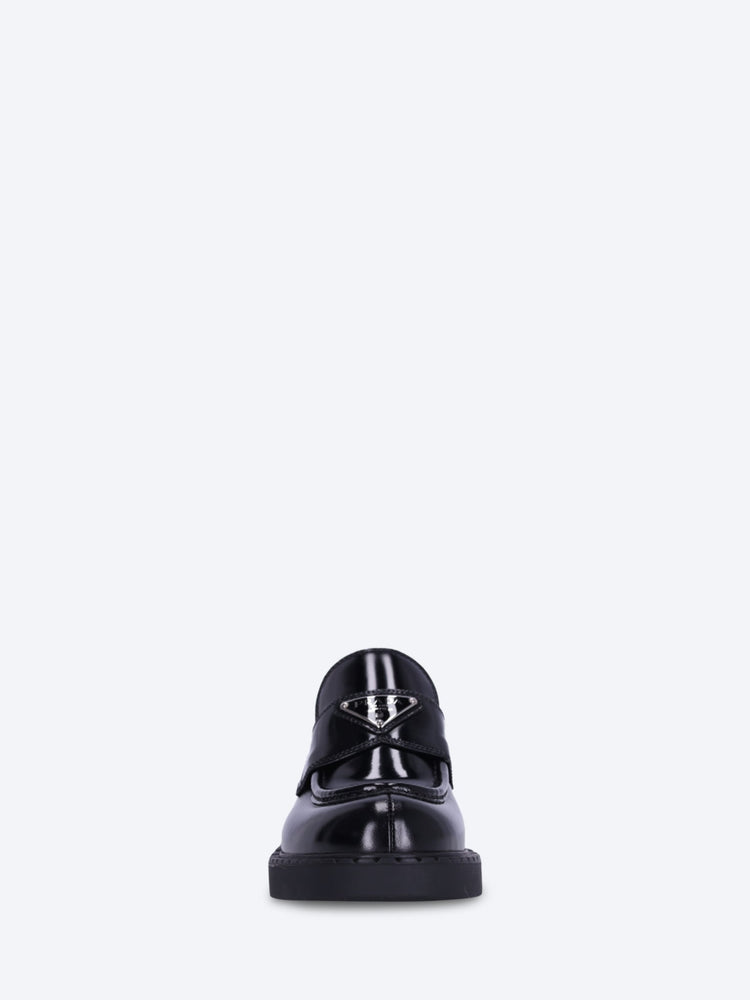 Mocassins en cuir brossé chocolat 3