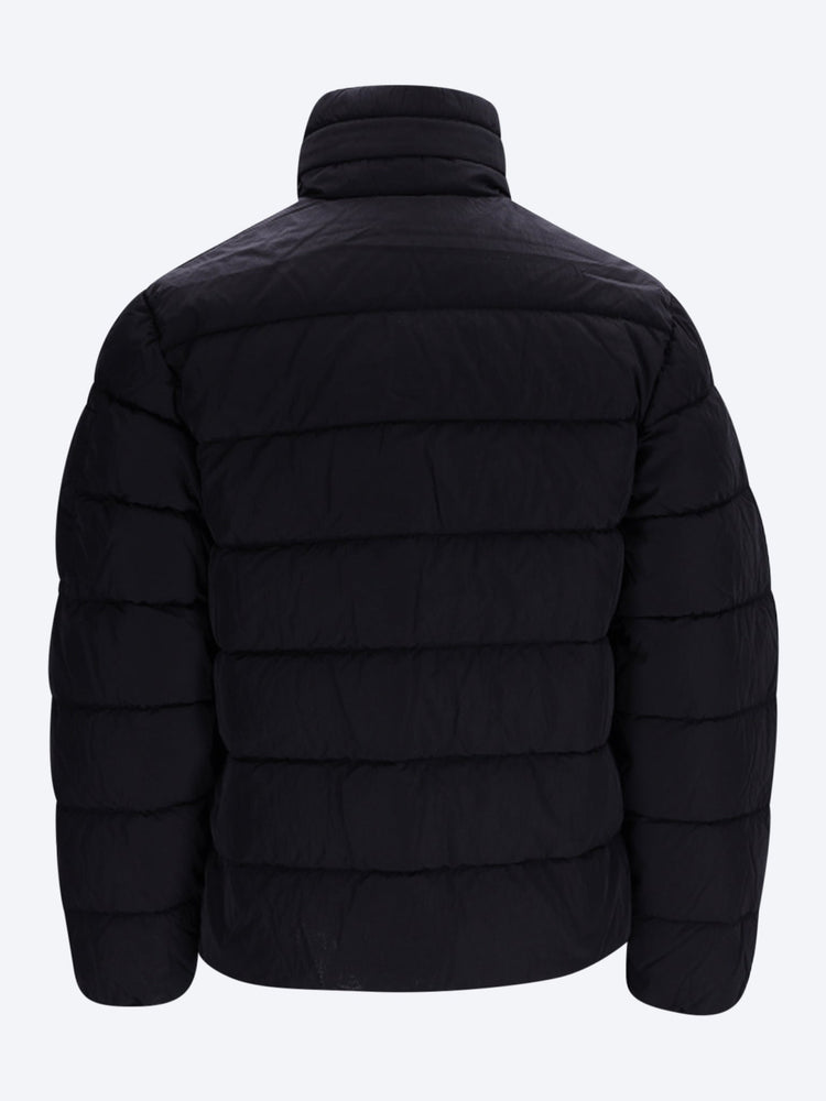 Chrome-r hooded lens down jacket 3