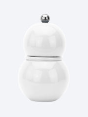 Chubbie salt and pepper mill 12cm white ref: