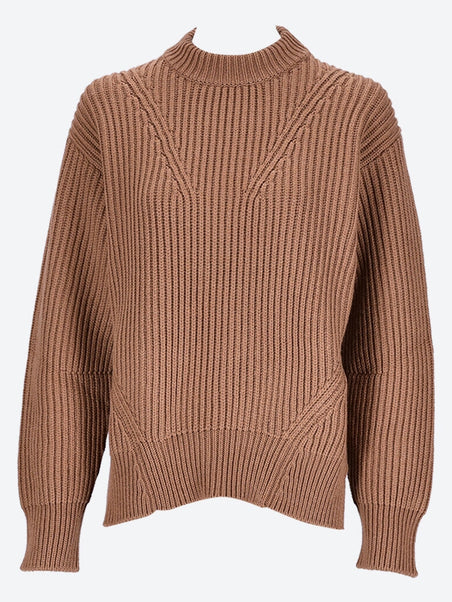 Chunky fine merino wool sweater