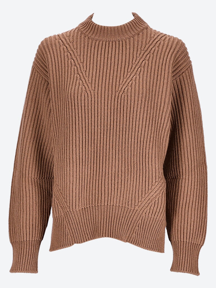 Chunky fine merino wool sweater 1