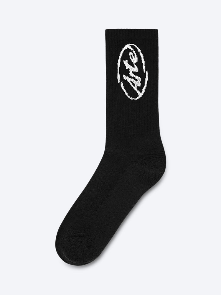 Les chaussettes logo cercle 1