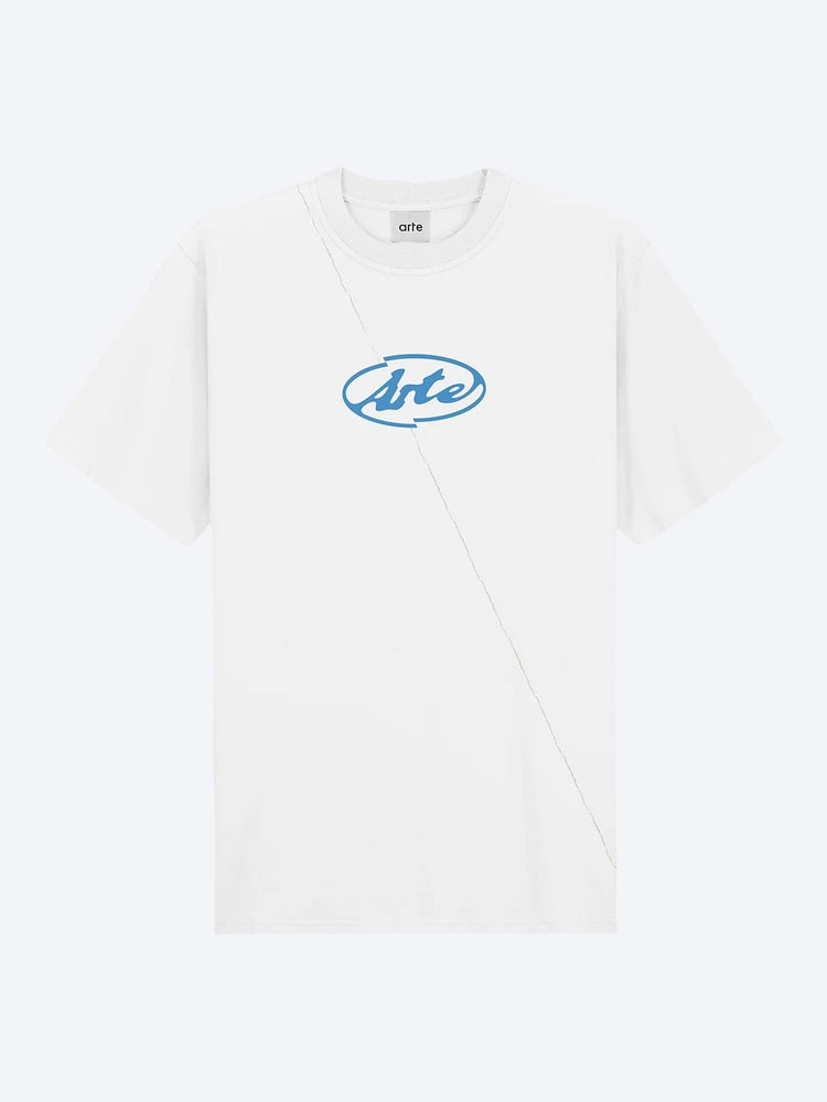 T-Shirt mit Kreis-Logo 1