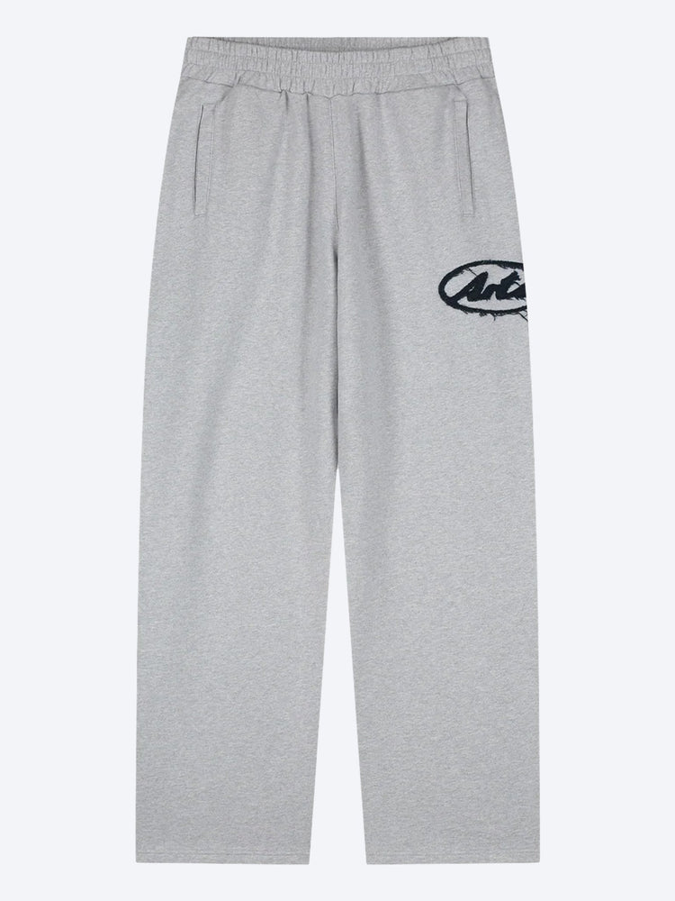 Circle patch logo sweatpants 1
