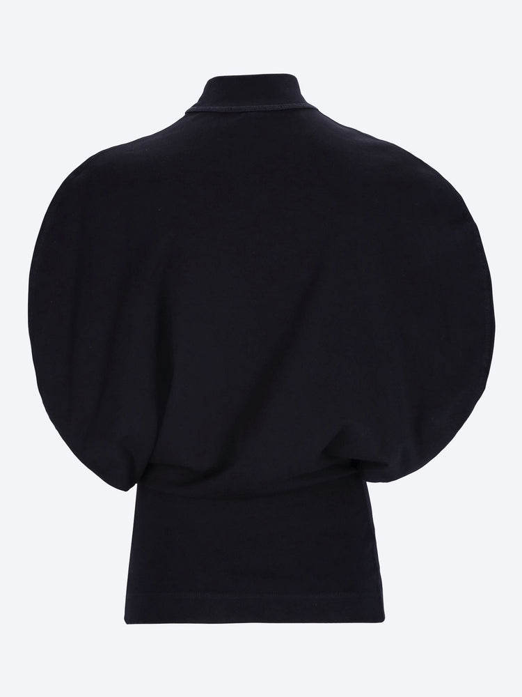 Circular pattern jersey top 2
