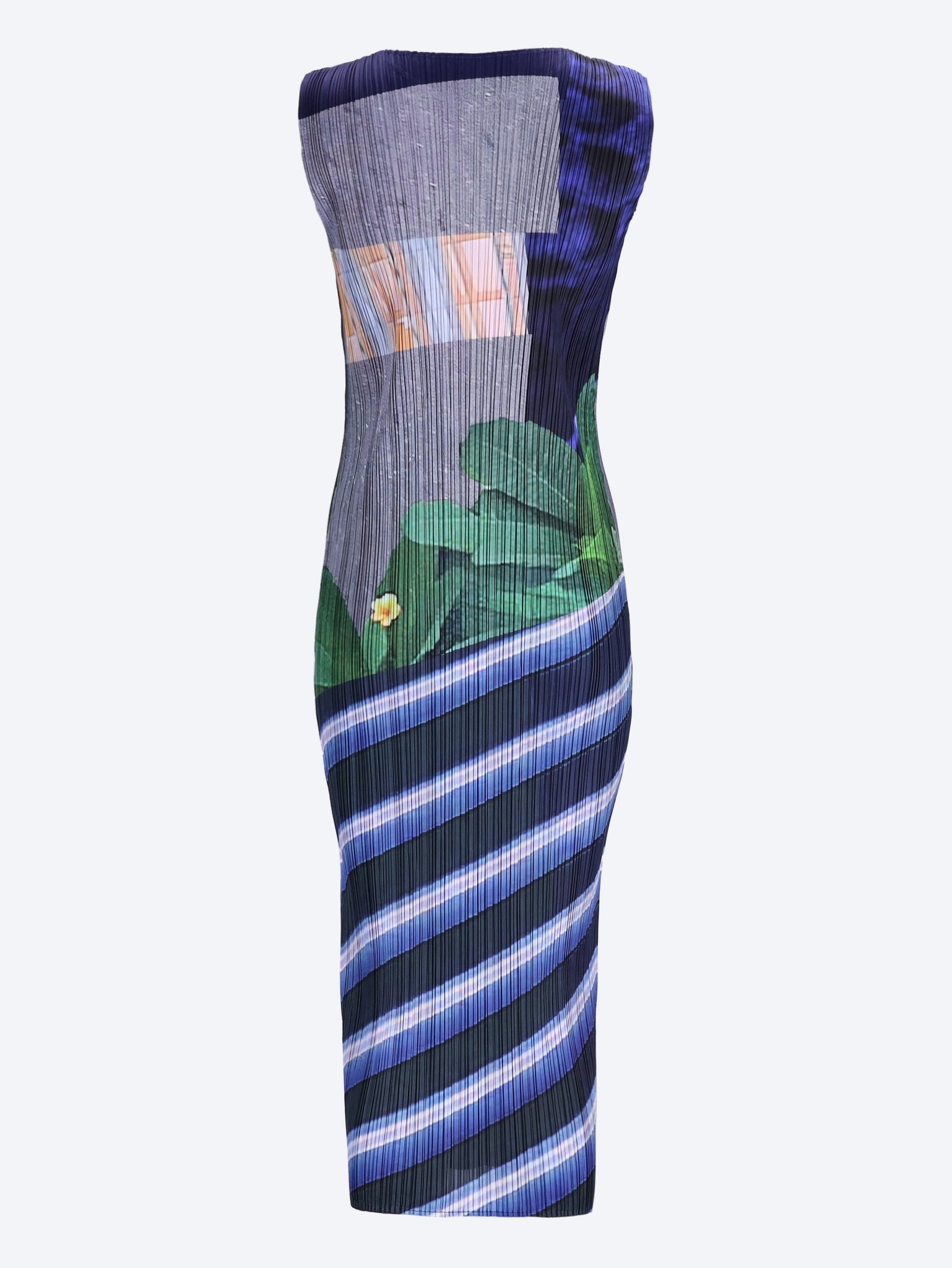 City collage dress 3