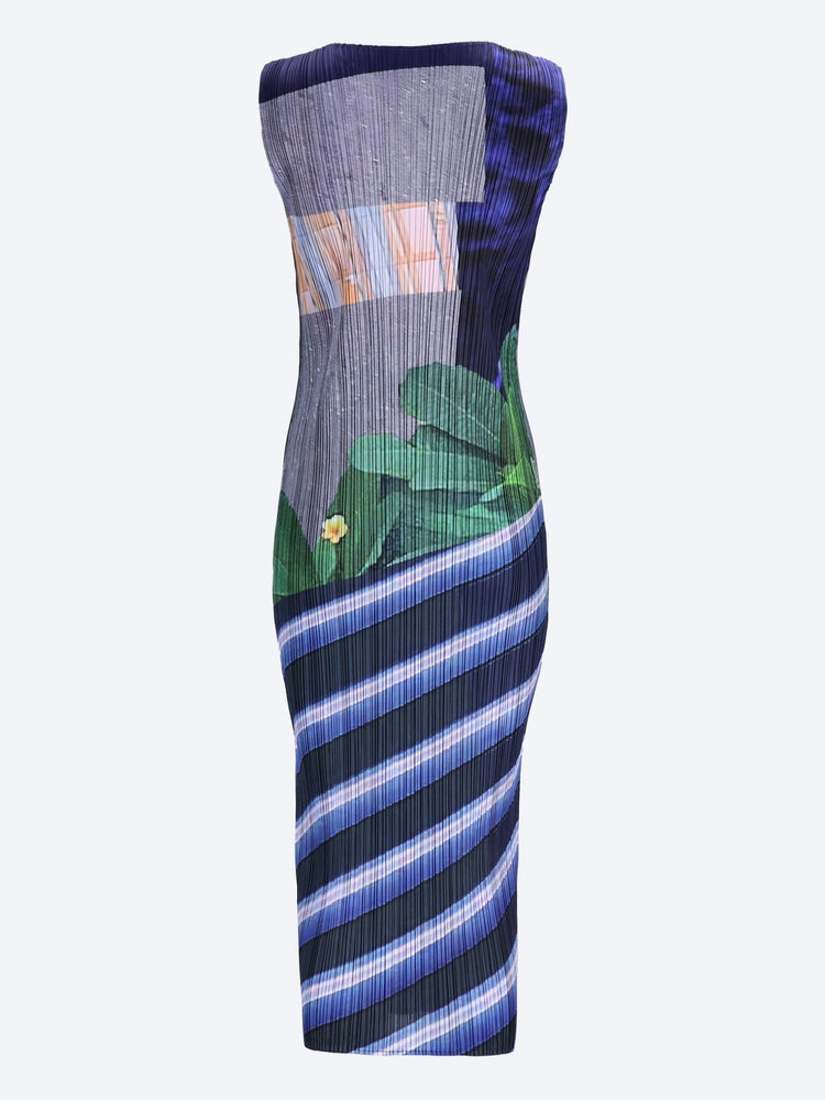 City collage dress 3