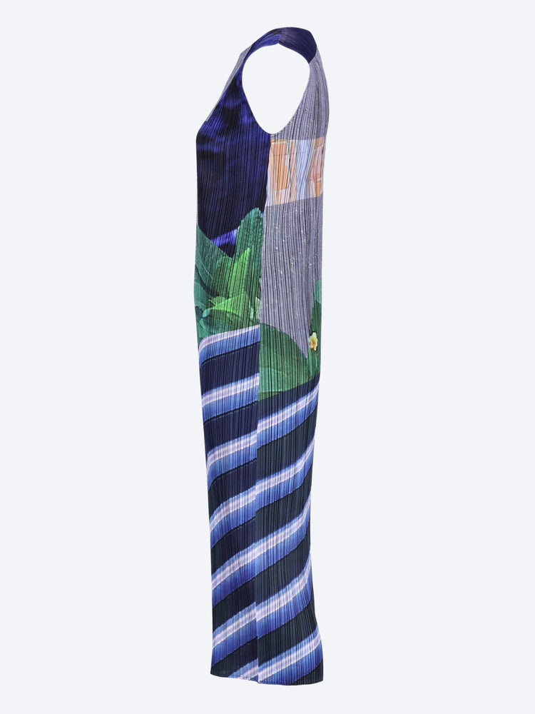 City collage dress 2